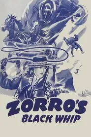 پوستر Zorro's Black Whip محصول 1944